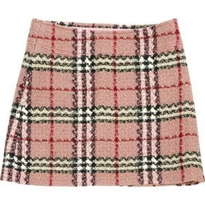 BURBERRY skirt Pink plaid
